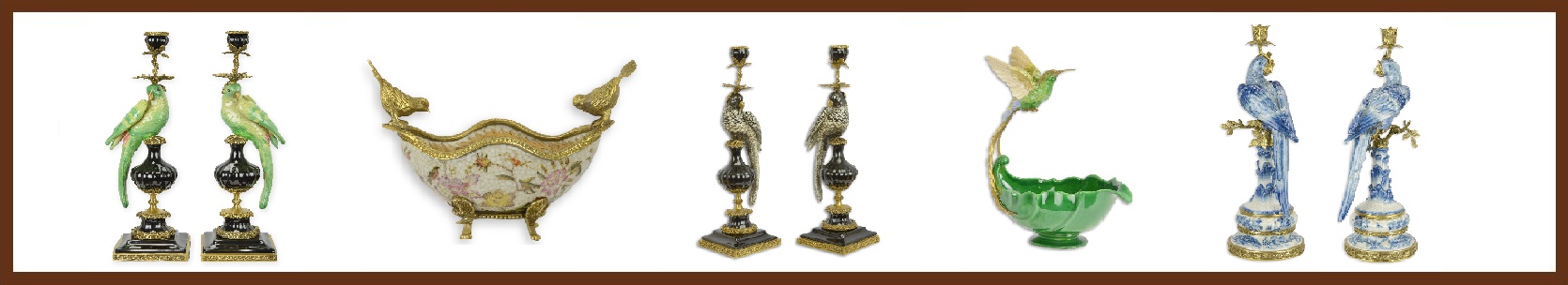 Porcelain with bronze B