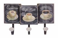 Blikken emmers, wandplaten, kapstokhaken en overige